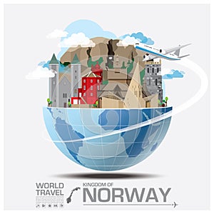 Norway Landmark Global Travel And Journey Infographic