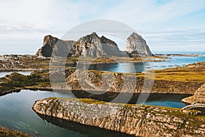 Norway landscape Traena islands travel destinations
