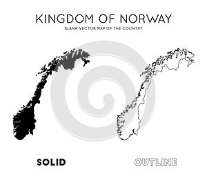 Norway map.