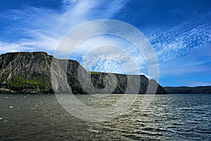 Norway, mountain seascape, Norwegian fjords