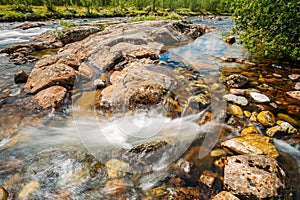 Norway Nature Cold Water Mountain River