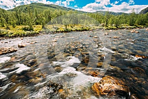 Norway Nature Cold Water Mountain River