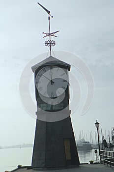 Norway, Oslo, Aker Brygge, Aker Brygge Clock Tower