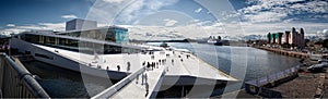 Norway Oslo Opera House on the sea