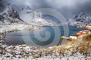 Norway Travelling and Destinations. Picturesque Reine Viewpoint