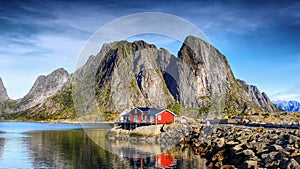 Norway, Vacation Cottages, Coast mountain Landscape
