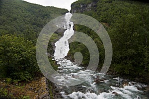 Norway, waterfall