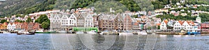 Norway Waterfront Panorama: Bergen