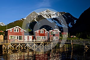 Norway wooden houses