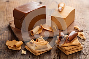 Norwegian brunost cheese