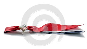 Norwegian Constitution Day ribbon.