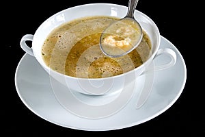 Norwegian crab soup