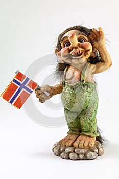 Norwegian elf trolls king of woods crafts