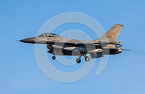 Norwegian F-16 fighter jet