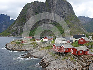 Norwegian fjords photo