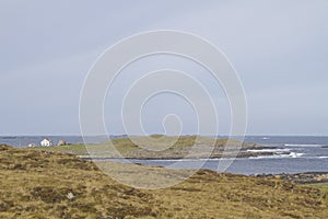 Norwegian landscape on the Atlantic road