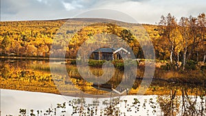 Norwegian Landscape in autumn