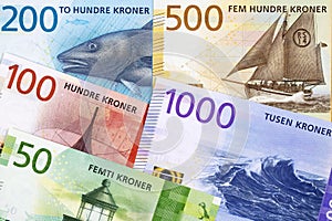 Norwegian money - Krone a business background