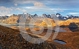 Norwegian Mountain in Lofoten