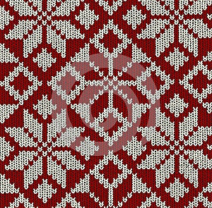 Norwegian pattern - Christmas Vector