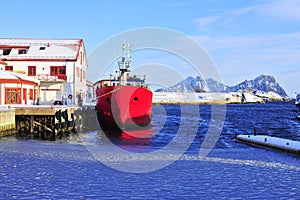 Norwegian Red ship