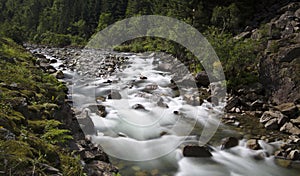 Norwegian stream landscape