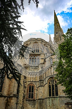 Norwich Cathderal in Norfolk England East Anglia photo