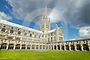 Norwich cathedral, England. photo