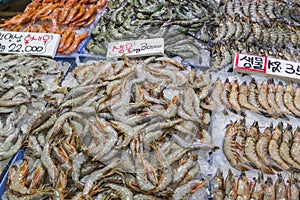 Noryangjin Fisheries Wholesale Market The 24 hour market has over 700 stalls selling fresh and dried seafood.