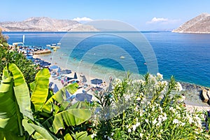 Nos Beach, Symi island, Greece