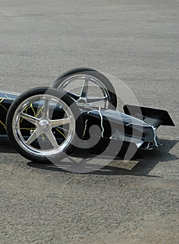 Dragster wheels photo