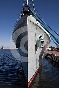 Nose of a destroyer photo