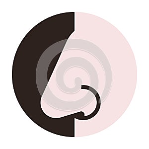 Nose icon