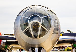 Nose Of Retired Airplane Bomber