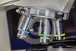 Nosepiece of a microscope