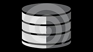 A NoSQL icon representing the non-relational database used for efficient storage and retrieval of created with Generative AI