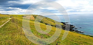 Noss Mayo - Blackstone Point - Warren Cottage - Gara Point - Above Cellar Beach