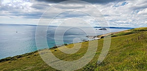 Noss Mayo - Blackstone Point - Warren Cottage - Gara Point - Above Cellar Beach