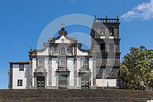 Nossa Senhora da Estrela church in Ribeira Grande, Sao Miguel, Azores