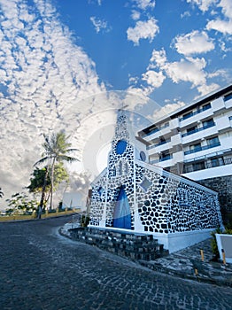 Nossa Senhora de Lourdes Chapel on Outeiro in Ilheus, Bahia, Brazil photo