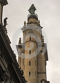 Nossa Senhora do Carmo da Antiga church tower, Rio de Janeiro, Brazil