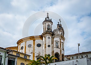 Nossa Senhora do Rosario Church Rosary of Blacks - Ouro Preto, Minas Gerais, Brazil photo