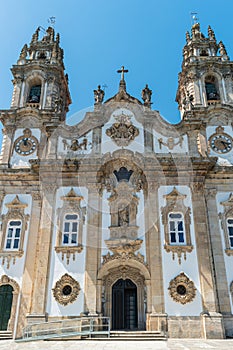 Nossa Senhora dos Remedios Church, Lamego, Tras-Os-Montes, Portugal photo