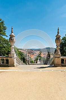 Nossa Senhora dos Remedios Church, Lamego, Tras-Os-Montes, Portugal photo