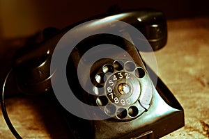 The nostalgia of calls with old telephones