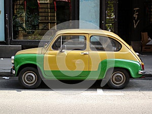 Old FIAT car