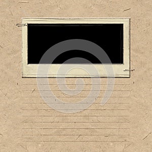 Nostalgia Scrapbook Frame background