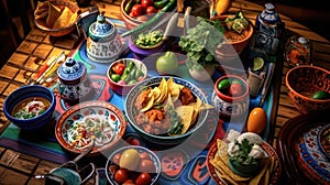 Nostalgic Delights: Authentic Mexican Dishes in Family Gathering Setting