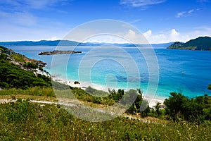 Nostra Senora beach in Islas Cies islands of Vigo