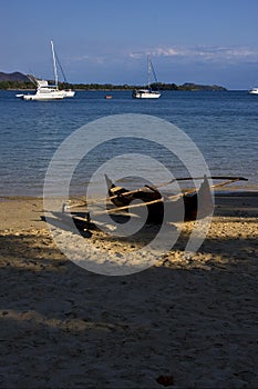 nosy be rock stone branch yacht boat